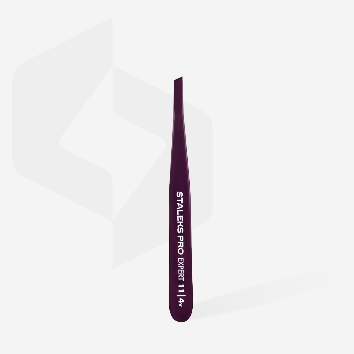 Eyebrow tweezers EXPERT 11 TYPE 4 (violet) - www.texasnailstore.com
