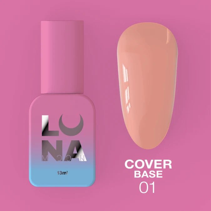 Luna Cover Base №1 (13ml) - www.texasnailstore.com