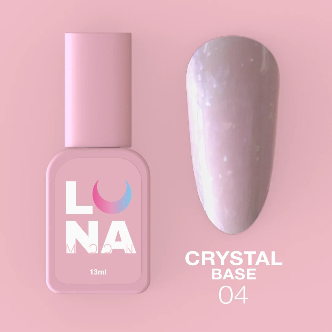 Luna Crystal Base 04 13ml - www.texasnailstore.com