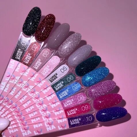 Luna LUREX Base №4 13ml - www.texasnailstore.com