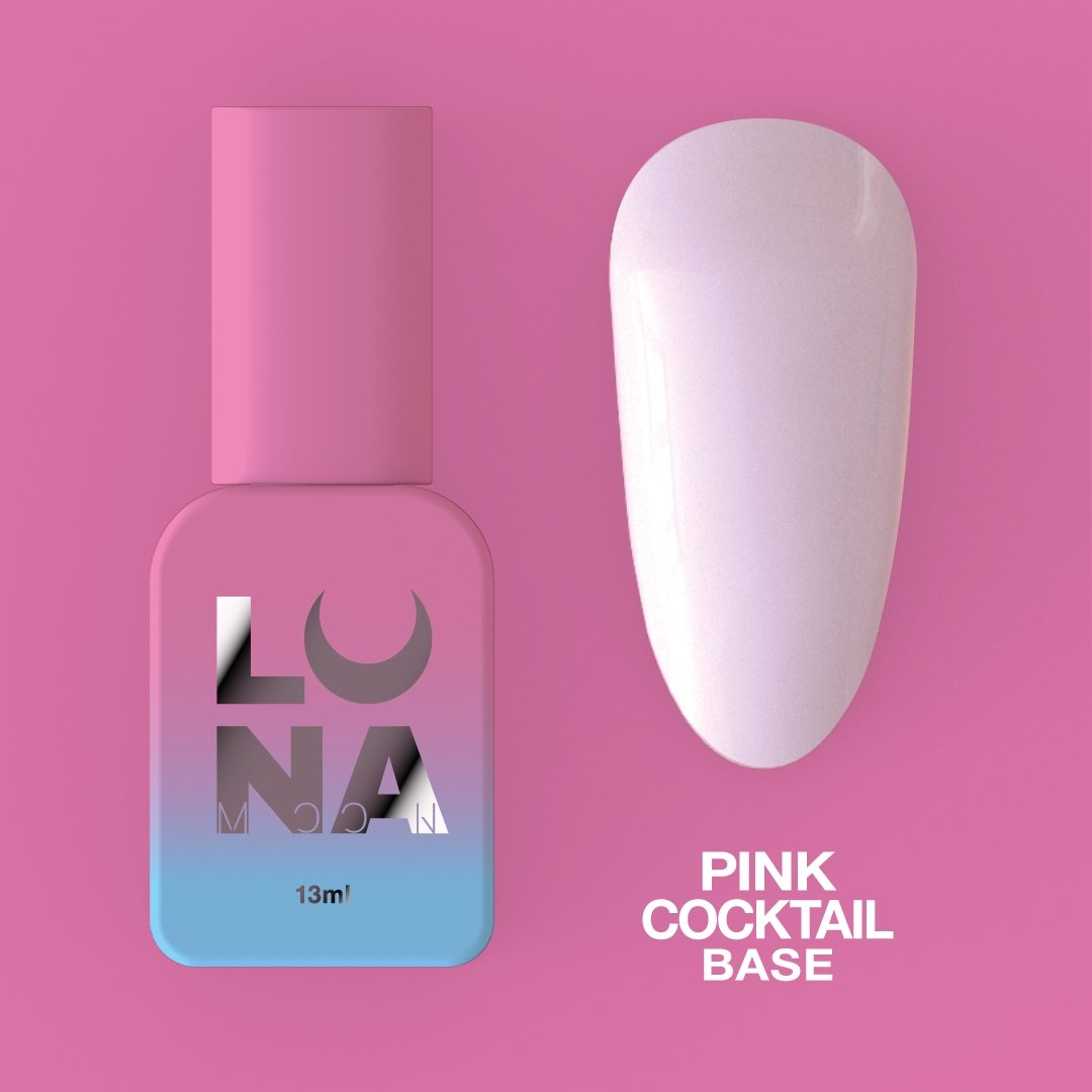 Luna pink cocktail base(13ml) - www.texasnailstore.com