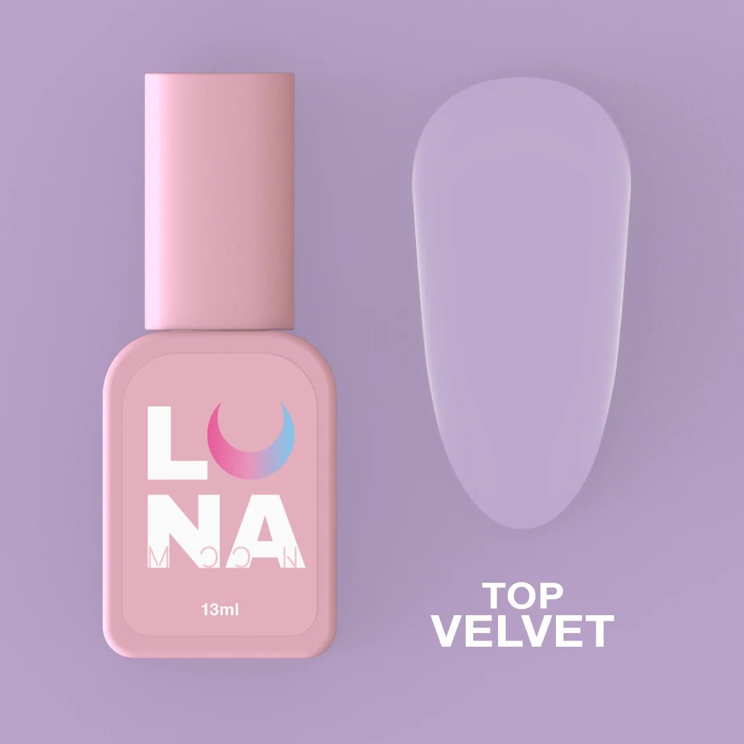 Luna Top Velvet (Matte) 13ml - www.texasnailstore.com