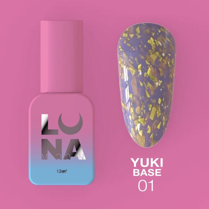 Luna Yuki Base №1 (13ml) - www.texasnailstore.com