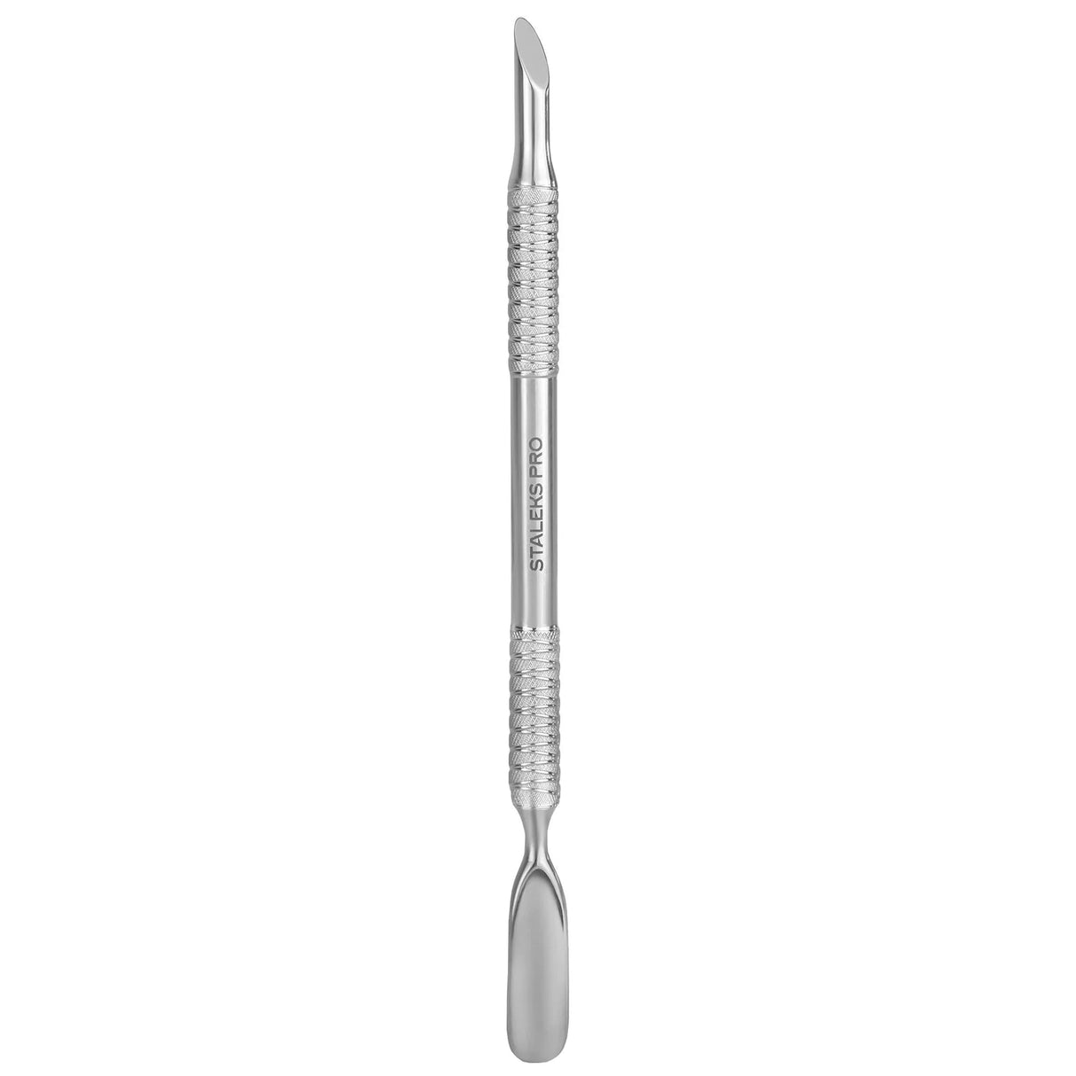 Manicure pusher STALEKS PRO EXPERT 90 TYPE 2 (slant pusher and rounded wide pushers) - www.texasnailstore.com