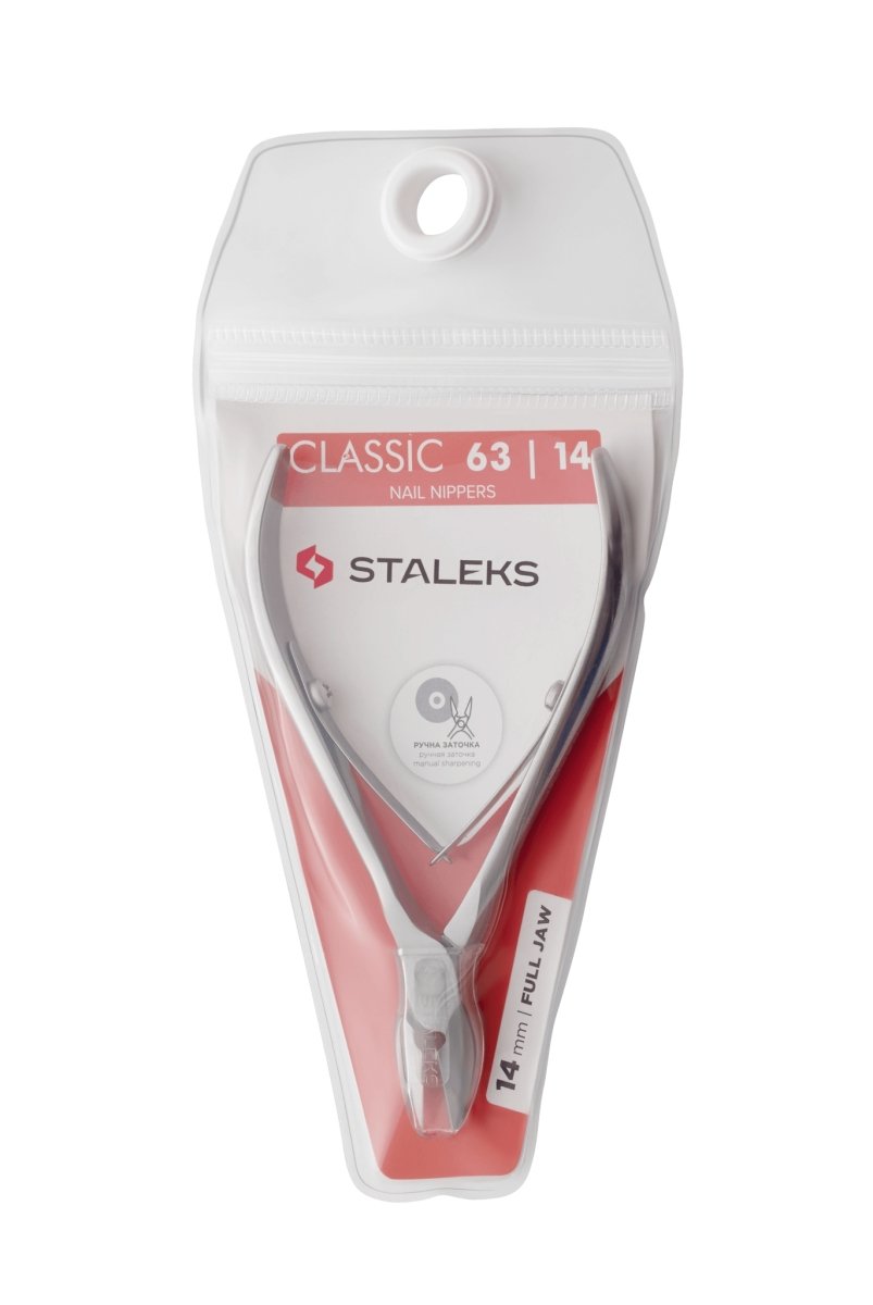 Nail nippers STALEKS CLASSIC 63 (14 mm) - www.texasnailstore.com