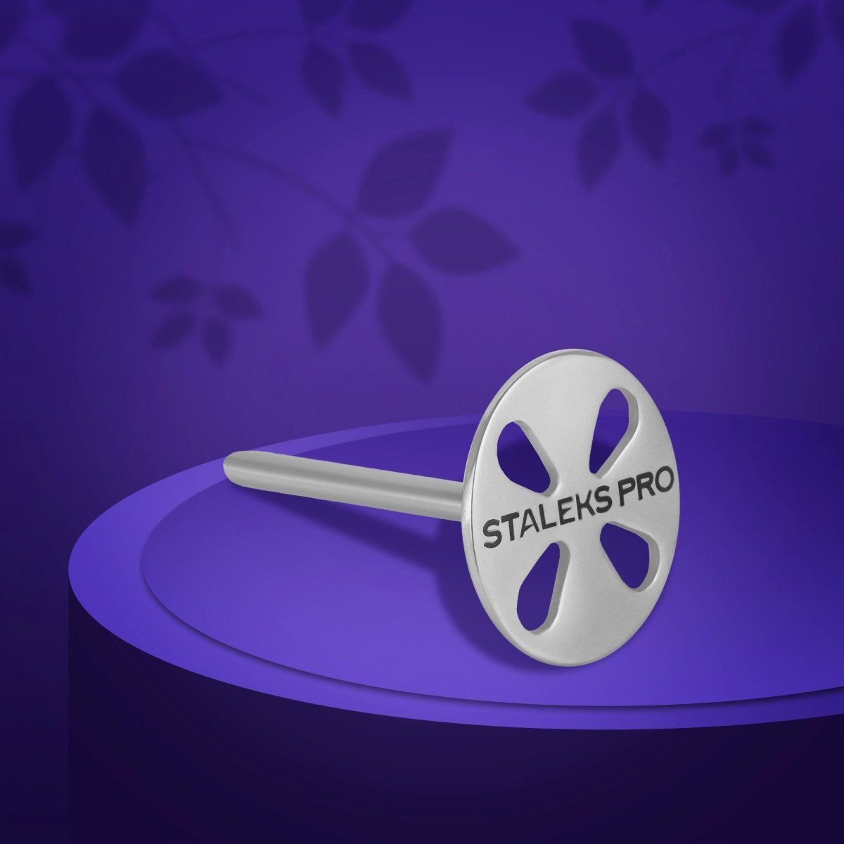 Pedicure disc extended Pododisc Staleks Pro L complete with removable file 180 grit 5 pc (25 mm), set - www.texasnailstore.com