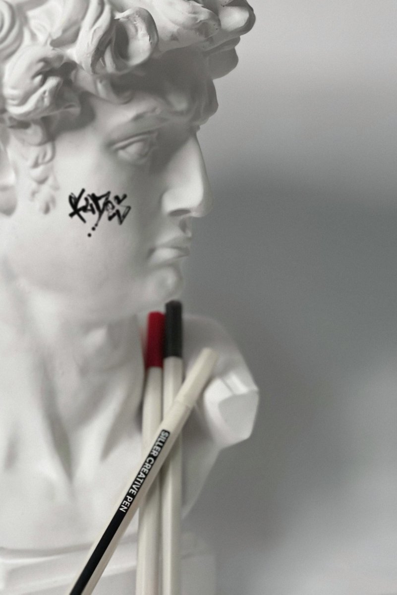 Siller creative pen Graphite - www.texasnailstore.com