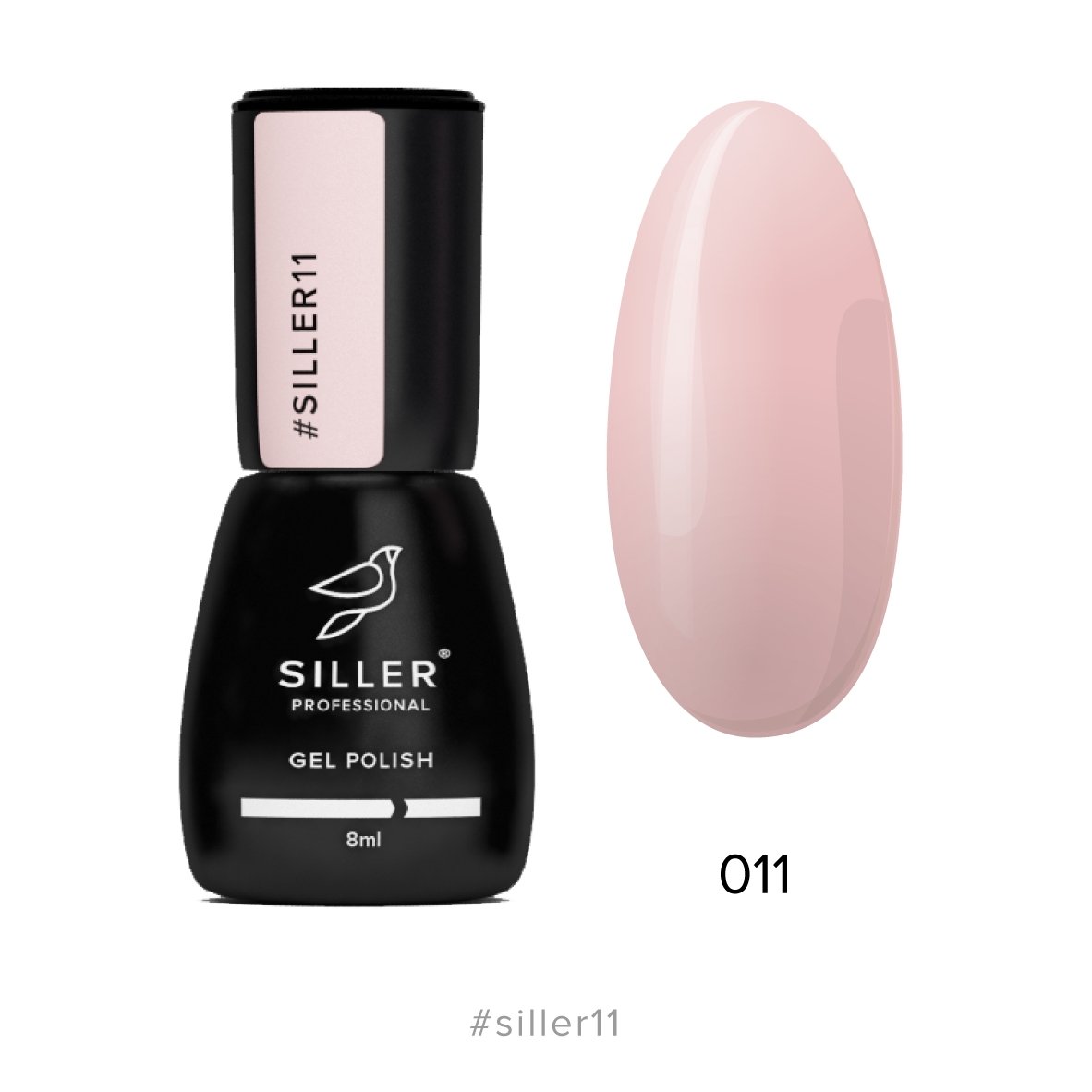 Siller Gel Polish №11 (8ml) - www.texasnailstore.com
