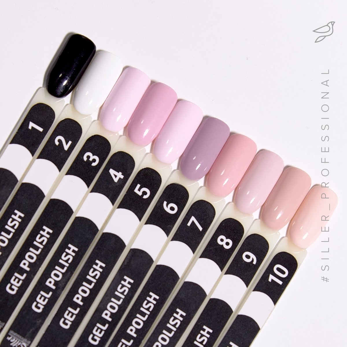 Siller Gel Polish №4 8ml - www.texasnailstore.com