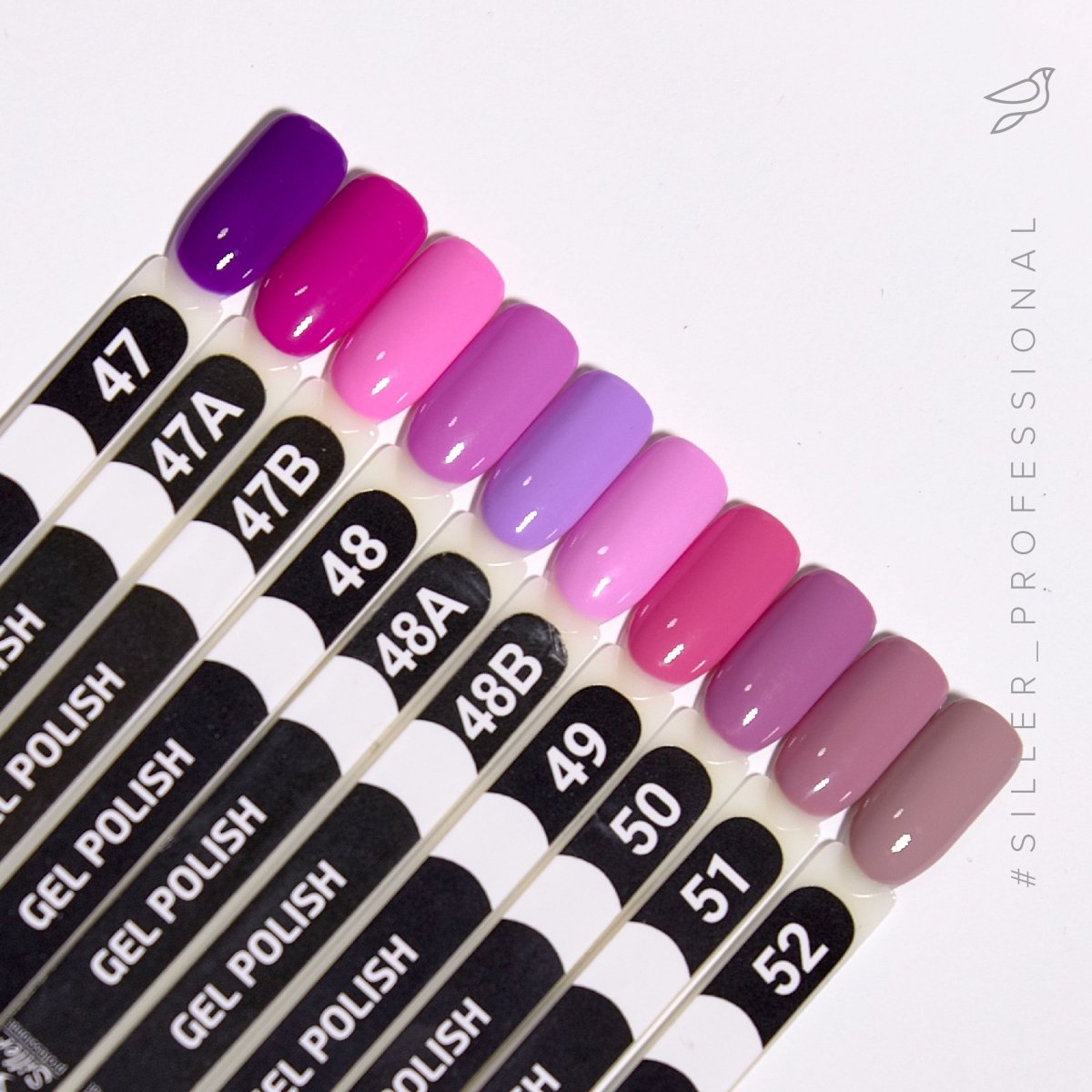 Siller Gel Polish №47A 8ml - www.texasnailstore.com