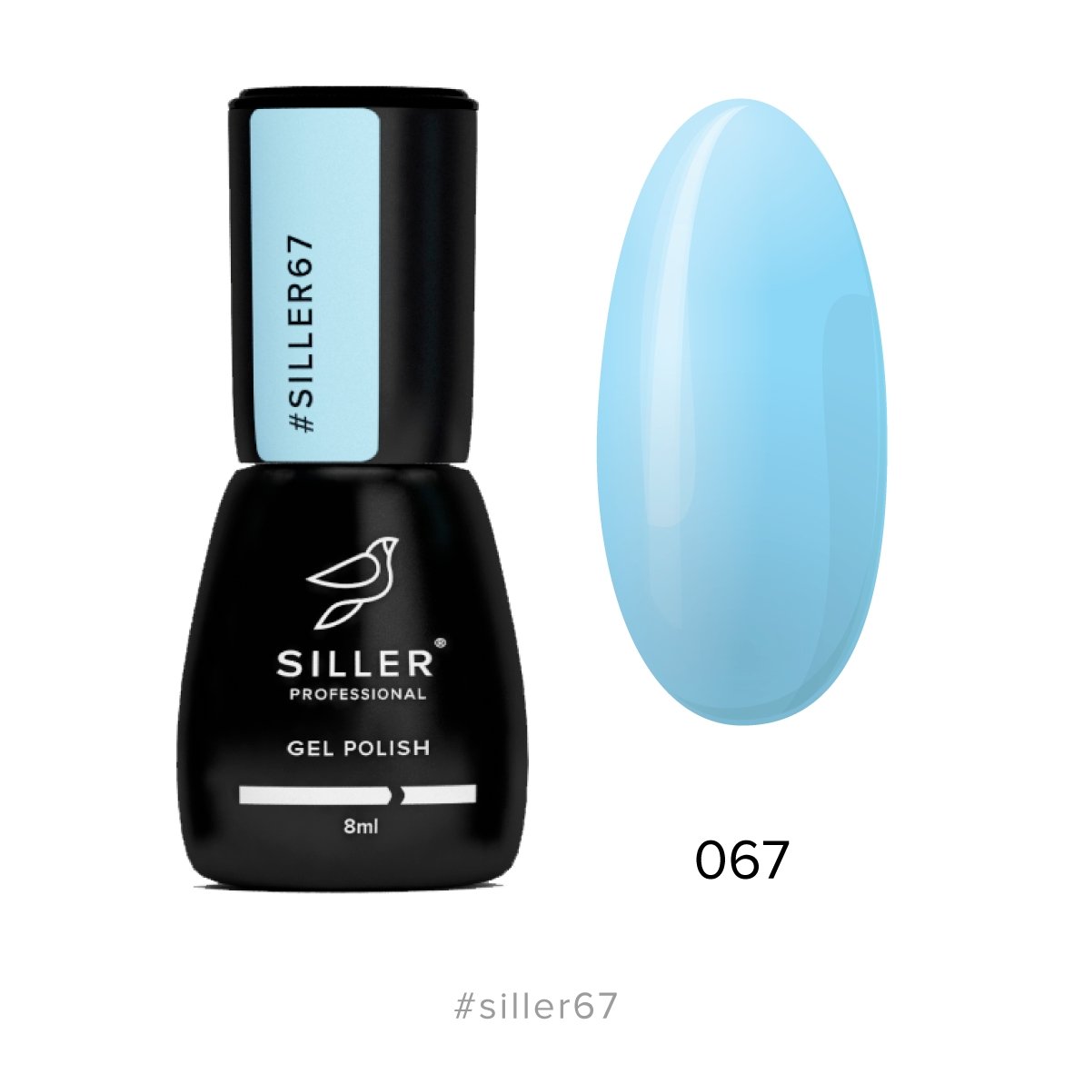 Siller Gel Polish №67 8ml - www.texasnailstore.com