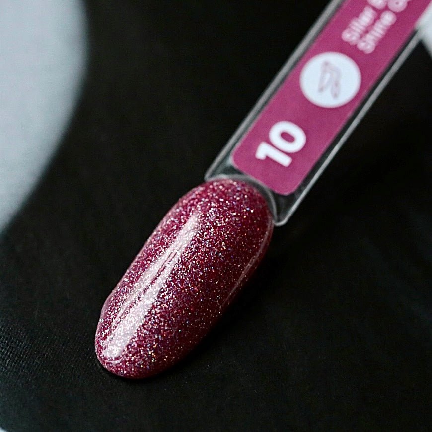 Siller Gel Polish Brilliant Shine №10 (8ml) - www.texasnailstore.com