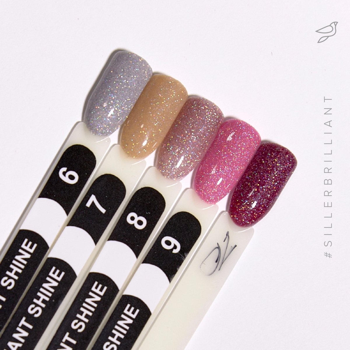 Siller Gel Polish Brilliant Shine №8 (8ml) - www.texasnailstore.com