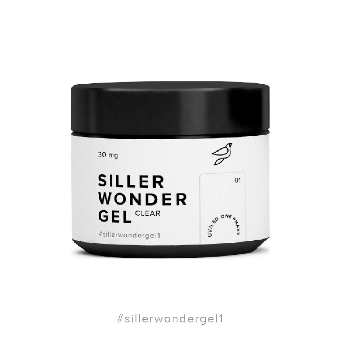 Siller Wonder Gel CLEAR №1 30ml - www.texasnailstore.com