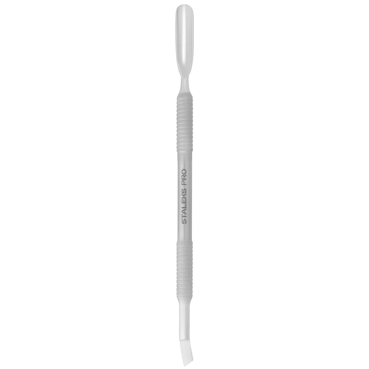 STALEKS PRO SMART 50 TYPE 6 CUTICLE PUSHER ROUNDED PUSHER AND BENT BLADE PS-50/6 - www.texasnailstore.com
