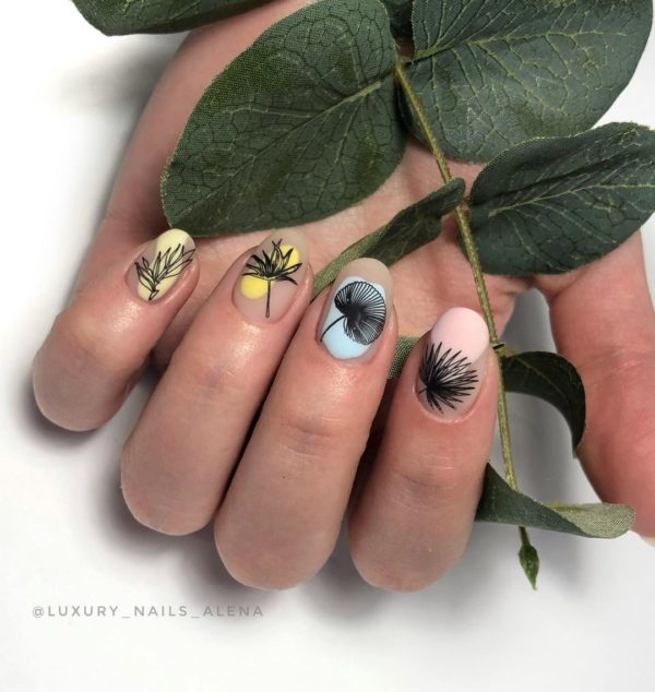 Taki Da 04 large stamping plate with demo card - www.texasnailstore.com