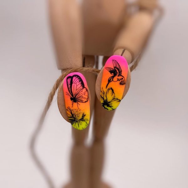 Taki Da 14 large stamping plate with demo card - www.texasnailstore.com