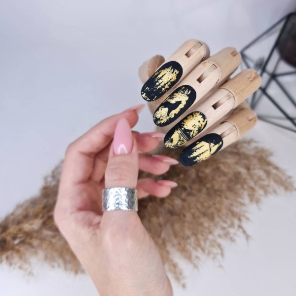 Taki Da 23 large stamping plate with demo card - www.texasnailstore.com