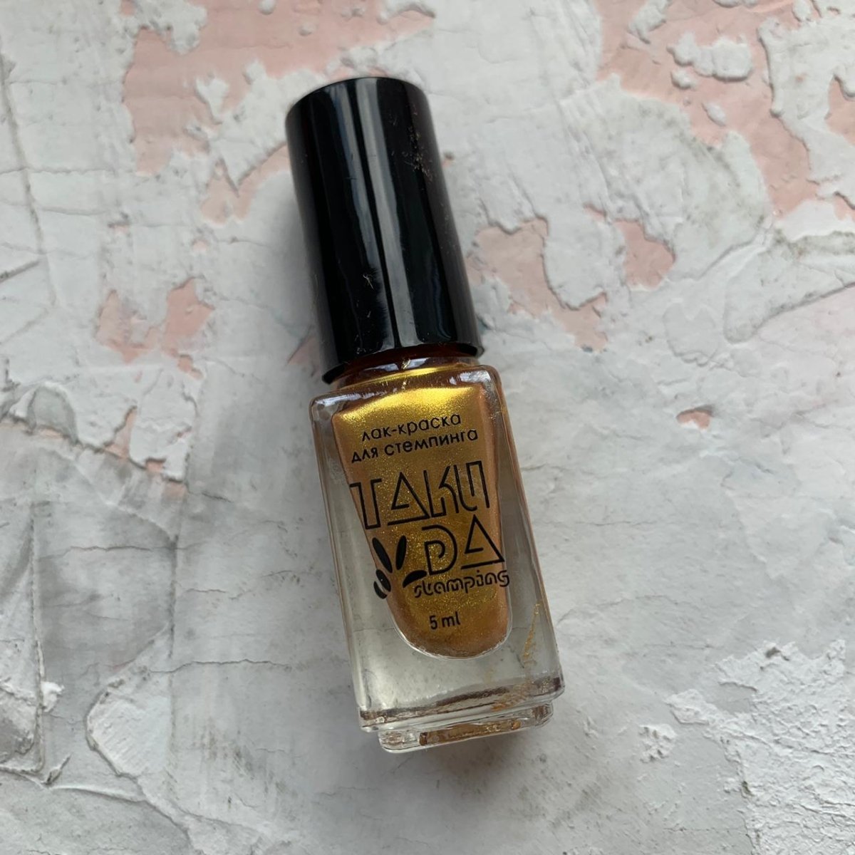 TAKI DA gold professional stamping polish 5 ml - www.texasnailstore.com