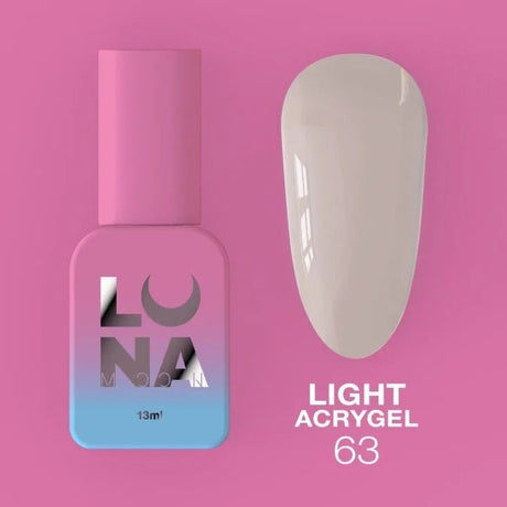 Luna Light Acrygel 63 (13ml) - www.texasnailstore.com