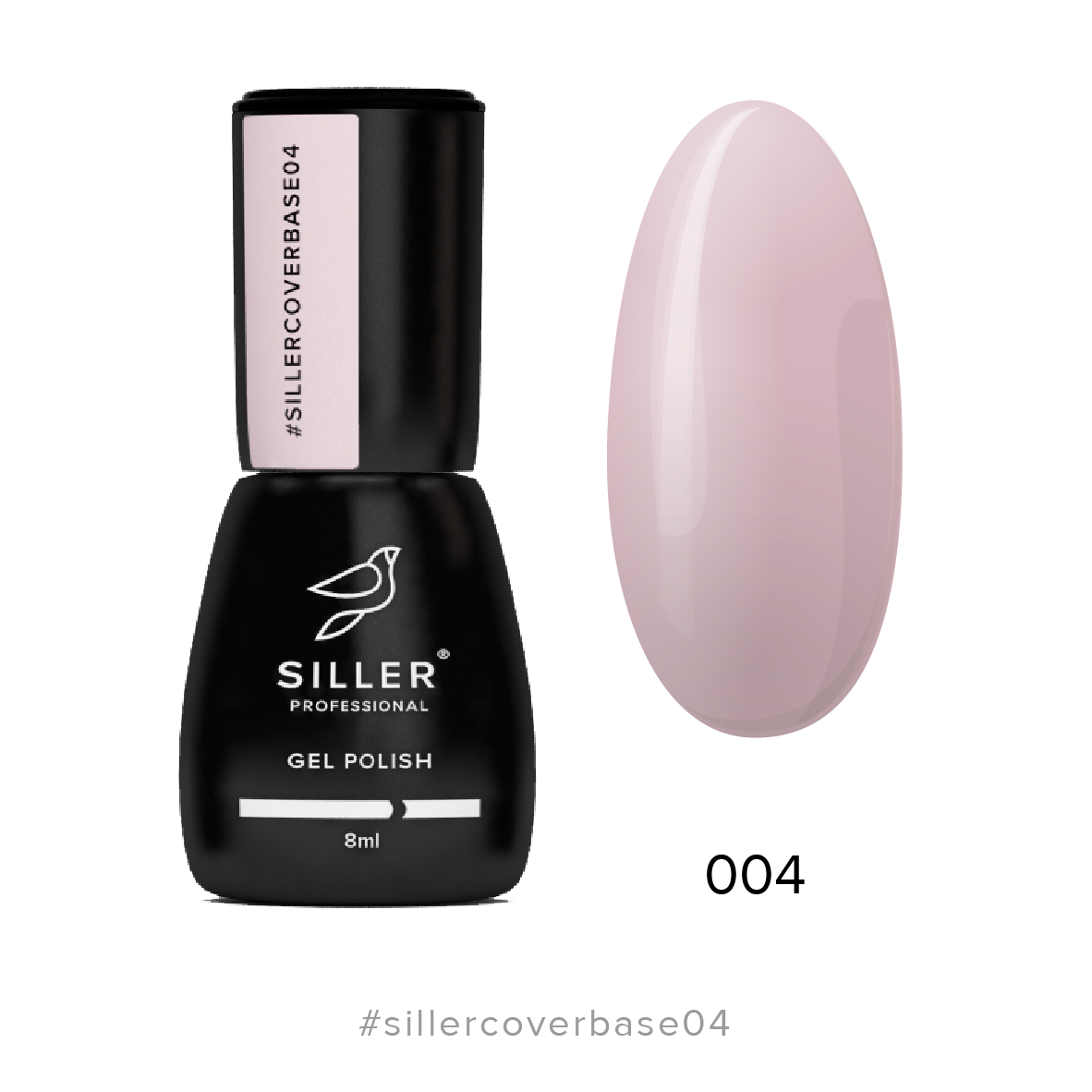 Siller Cover Base №4 8ml - www.texasnailstore.com