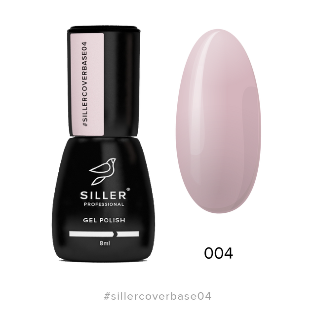 Siller Cover Base №4 8ml - www.texasnailstore.com