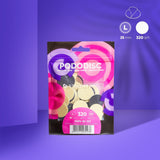Disposable files on a soft base for pedicure disc PODODISC STALEKS PRO L 320 grit (50 pcs) - www.texasnailstore.com