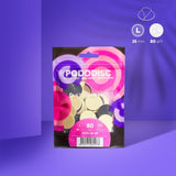 Disposable files on a soft base for pedicure disc PODODISC STALEKS PRO L 80 grit (50 pcs) - www.texasnailstore.com