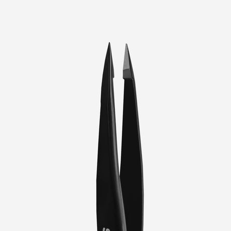Eyebrow tweezers EXPERT 11 TYPE 5b (black) - www.texasnailstore.com