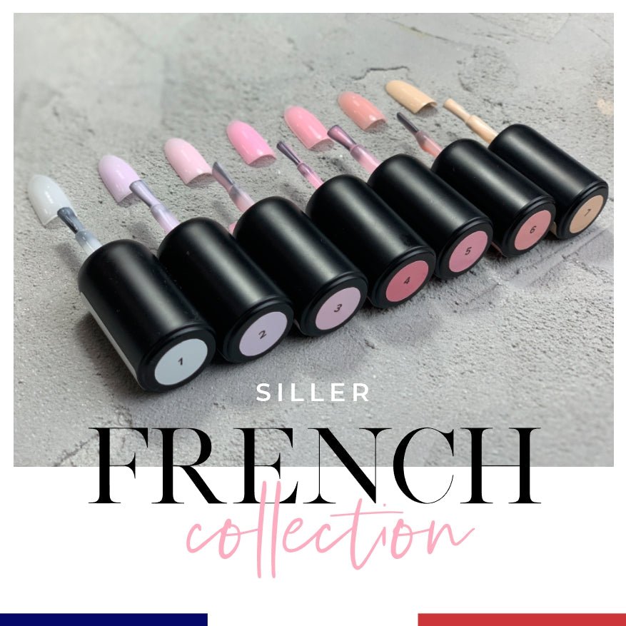 Gel polish Siller French #2 (8ml) - www.texasnailstore.com