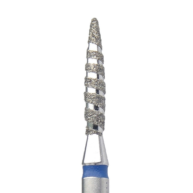 KMIZ Diamond Bit Flame Tornado (1.8mm) Blue - www.texasnailstore.com