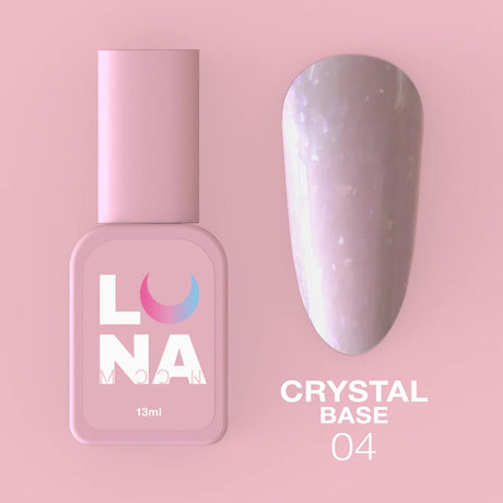Luna Crystal Base 04 13ml - www.texasnailstore.com