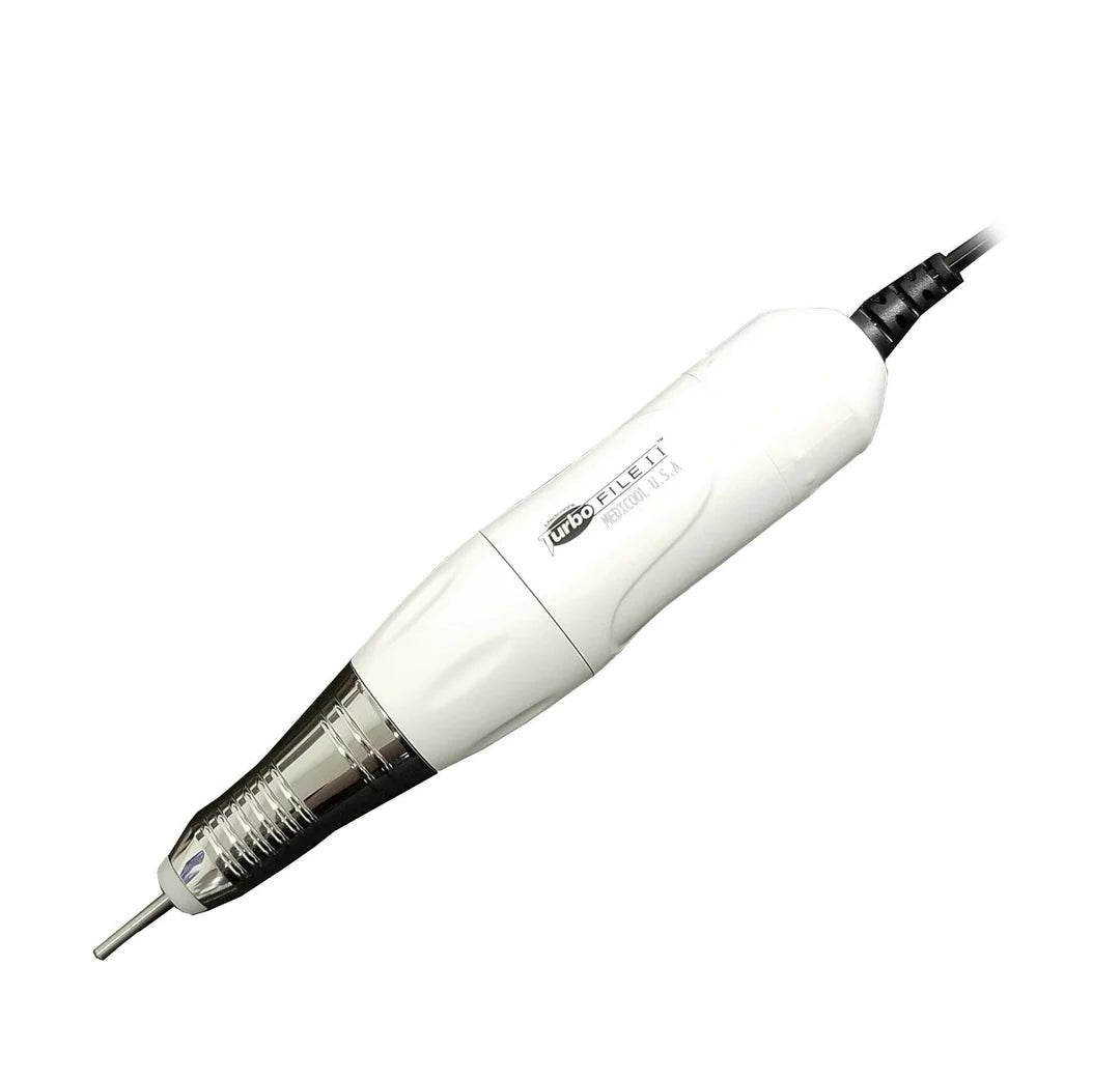 Medicool TurboFile II Electric Nail File -White - www.texasnailstore.com