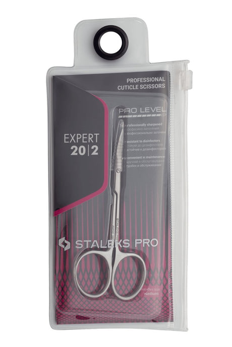 Professional cuticle scissors STALEKS PRO EXPERT 20 TYPE 2 - www.texasnailstore.com