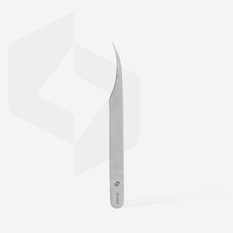 Professional eyelash tweezers EXPERT 40 TYPE 11 (curved) - www.texasnailstore.com