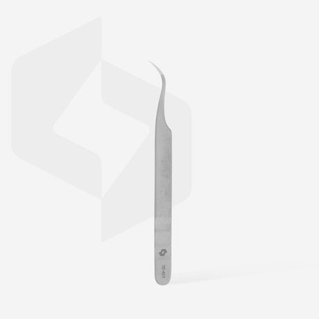 Professional eyelash tweezers EXPERT 41 TYPE 1 (curved) - www.texasnailstore.com