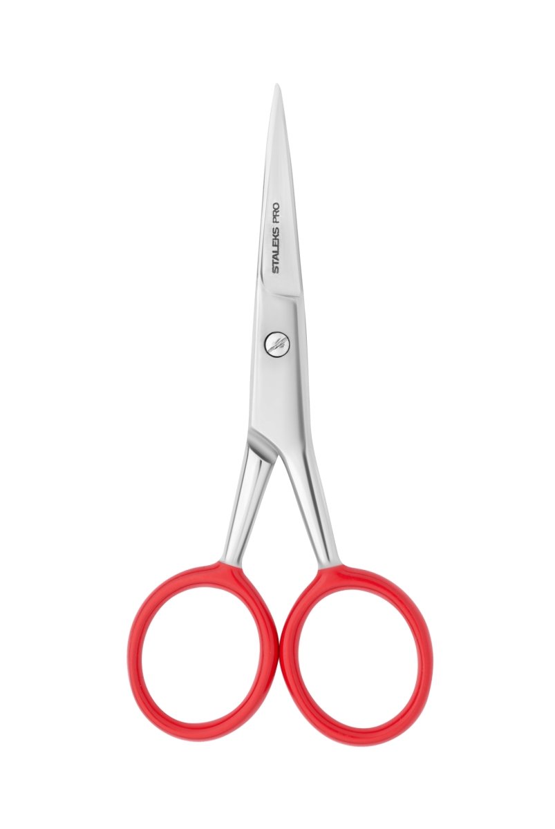 Professional scissors for eyebrows modeling STALEKS PRO EXPERT 30 TYPE 1 (32 mm) - www.texasnailstore.com