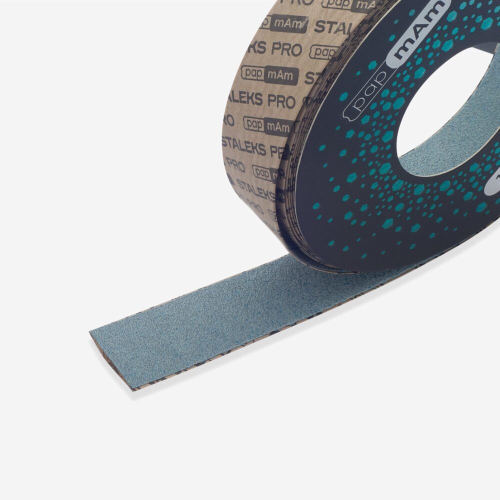 Refill roll for nail file papmAm EXCLUSIVE (without plastic case) STALEKS PRO 100 grit (7meters) - www.texasnailstore.com