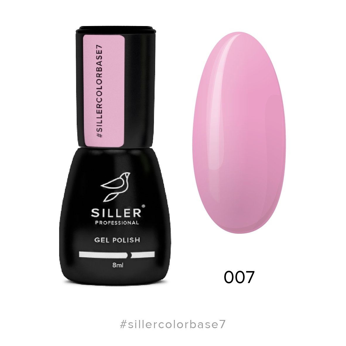 Siller Color Base №7 8ml - www.texasnailstore.com