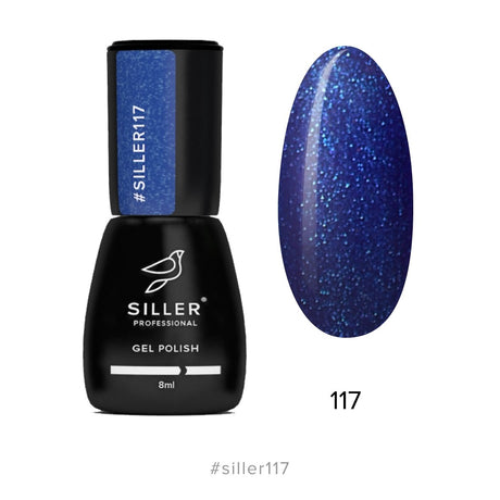 Siller Gel Polish №117 8ml - www.texasnailstore.com
