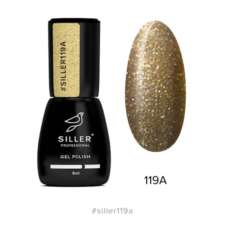 Siller Gel Polish №119A 8ml - www.texasnailstore.com