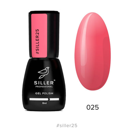 Siller Gel Polish №25 8ml - www.texasnailstore.com