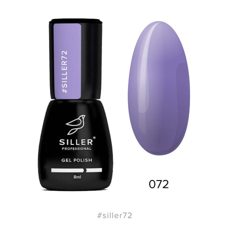 Siller Gel Polish №72 8ml - www.texasnailstore.com