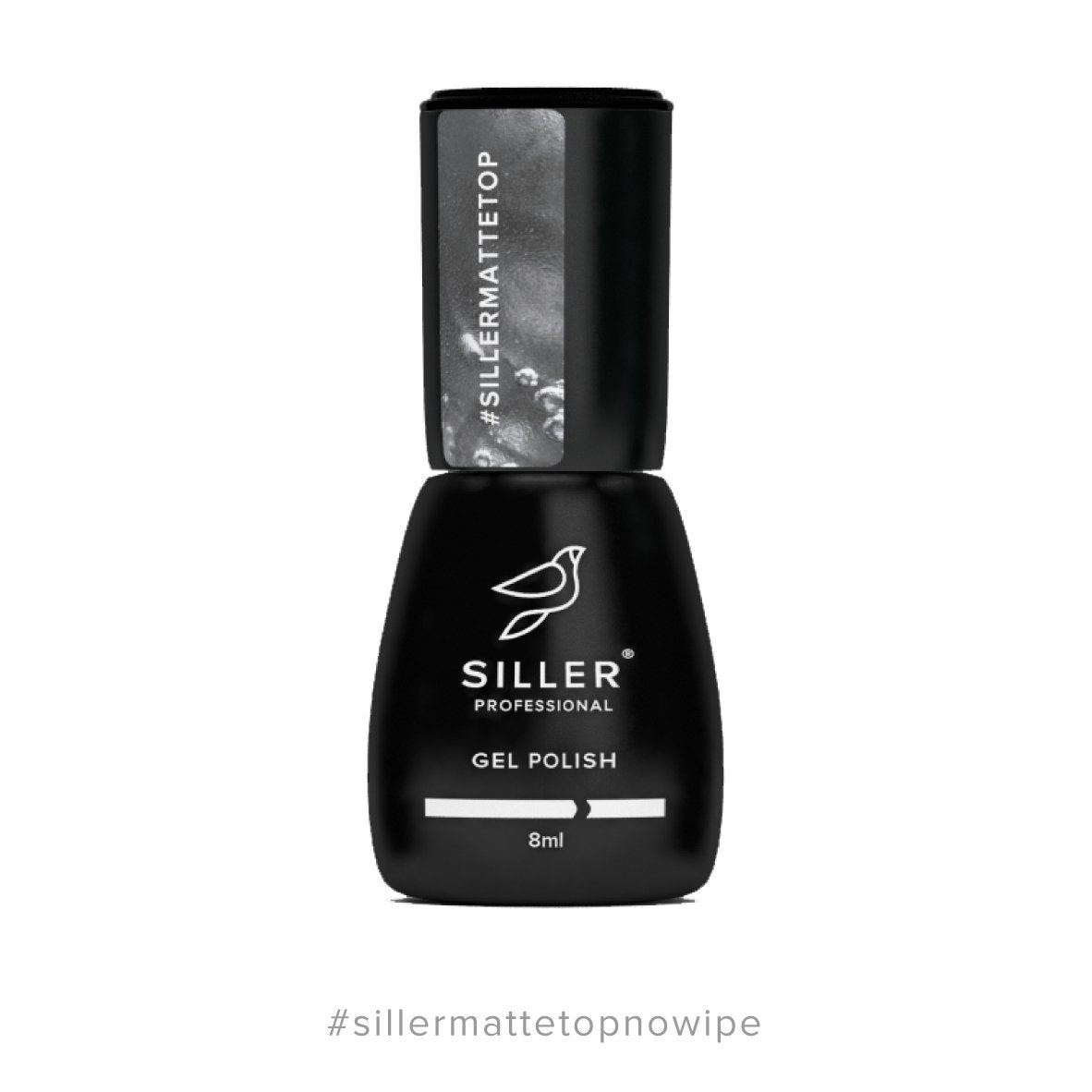 Siller Matte Top No Wipe 8ml - www.texasnailstore.com